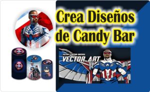 Como Diseñar Molde de de Candy Bar