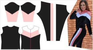Como crear diseño de Campera Deportiva y pantalón para Sublimar Curso de Sublimacion
